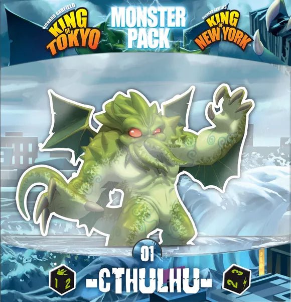 KING OF TOKYO/NEW YORK CTHULHU MONSTER PACK - WiredVillage Games - Iello